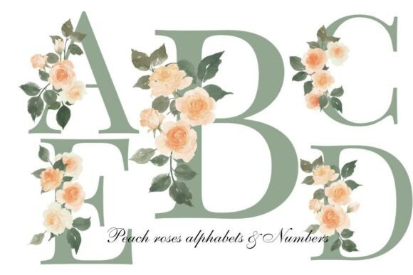 Sage Green Watercolor Floral Alphabets: A Designer's Guide