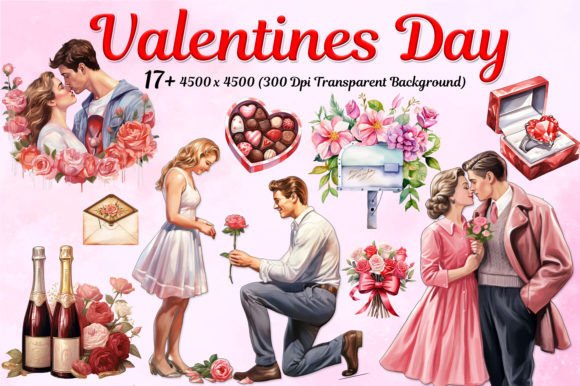 Unlock Creative Potential with the Valentine's Day Watercolor Collection