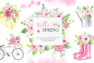 Watercolor Spring Floral Collection: A Fresh Take on Nature-Inspired Design